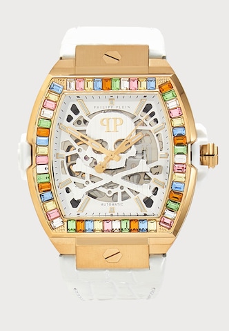 Philipp Plein Uhr in Weiß: Vorderseite