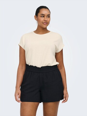 ONLY Carmakoma Shirt in White: front