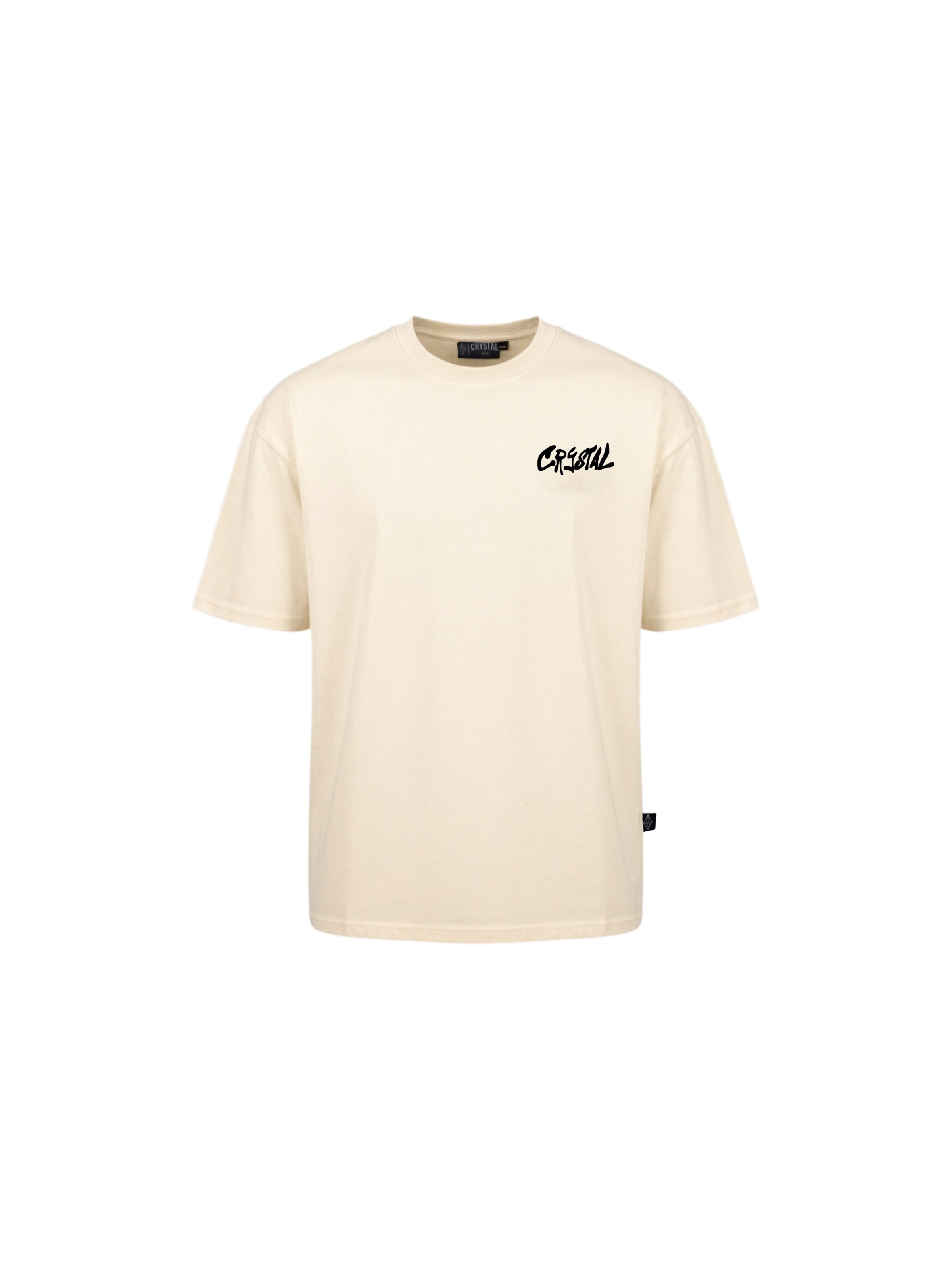 Crystal Paris Shirt 'Shine'‌‌‌‌‌‌‌ in Beige: Vorderseite