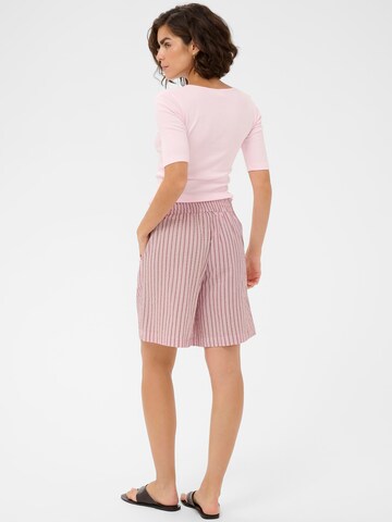 Kaffe Loosefit Shorts in Pink