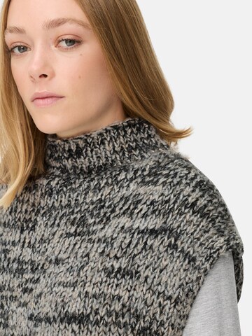 CAMEL ACTIVE Strickpullunder mit Stehkragen in Grau