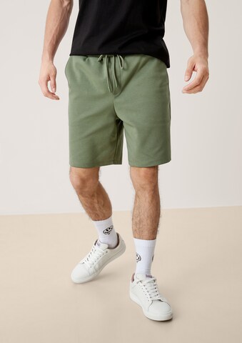 QS Normální Kalhoty – zelená
