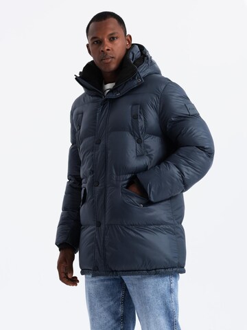 Ombre Winter jacket in Blue: front