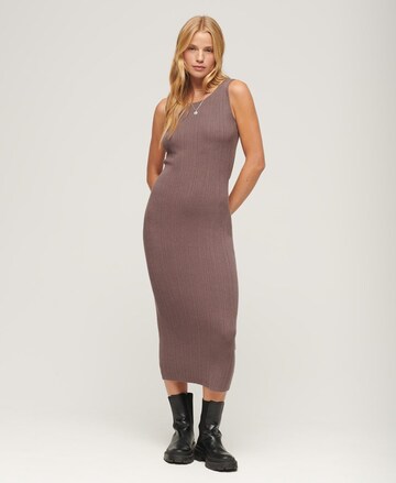 Superdry Dress in Brown: front