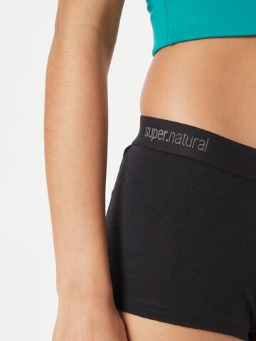 Regular Pantalon de sport super.natural en noir