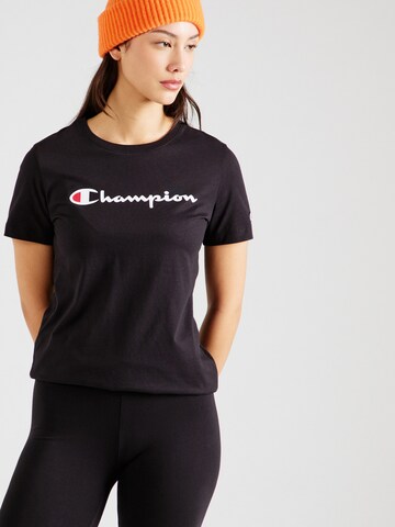 Champion Authentic Athletic Apparel - Camisa em preto