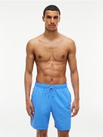 TOMMY HILFIGER Zwemshorts in Blauw: voorkant