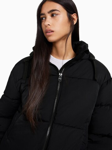 Bershka Jacke in Schwarz