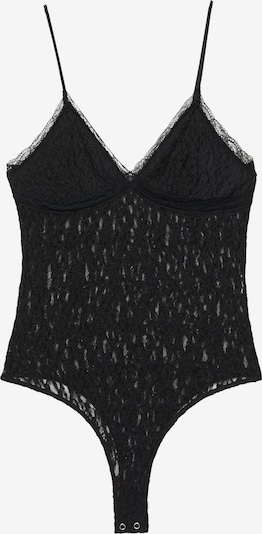 Pull&Bear Bodi majica v velikosti XS | črna barva, Prikaz izdelka