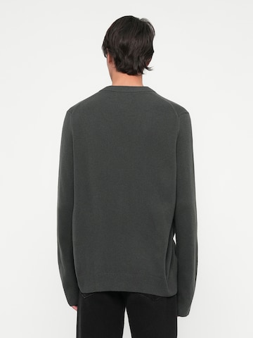 Samsøe Samsøe Svetr 'Isak' – zelená