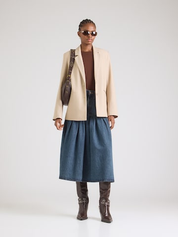 PIECES Shirt 'PCSIRENE' in Brown