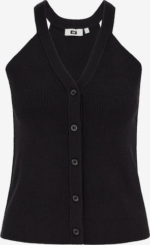 WE FashionTop - crna boja: prednji dio