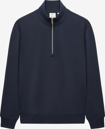 MANGO MAN Sweatshirt 'Winne' in Blauw: voorkant