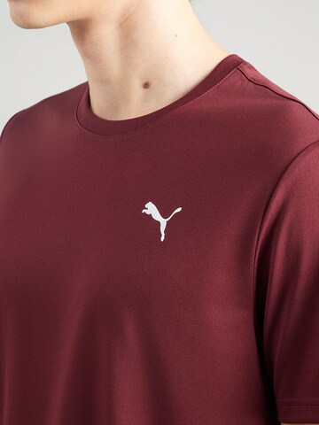 PUMA Performance shirt 'Tad Essentials' in Red