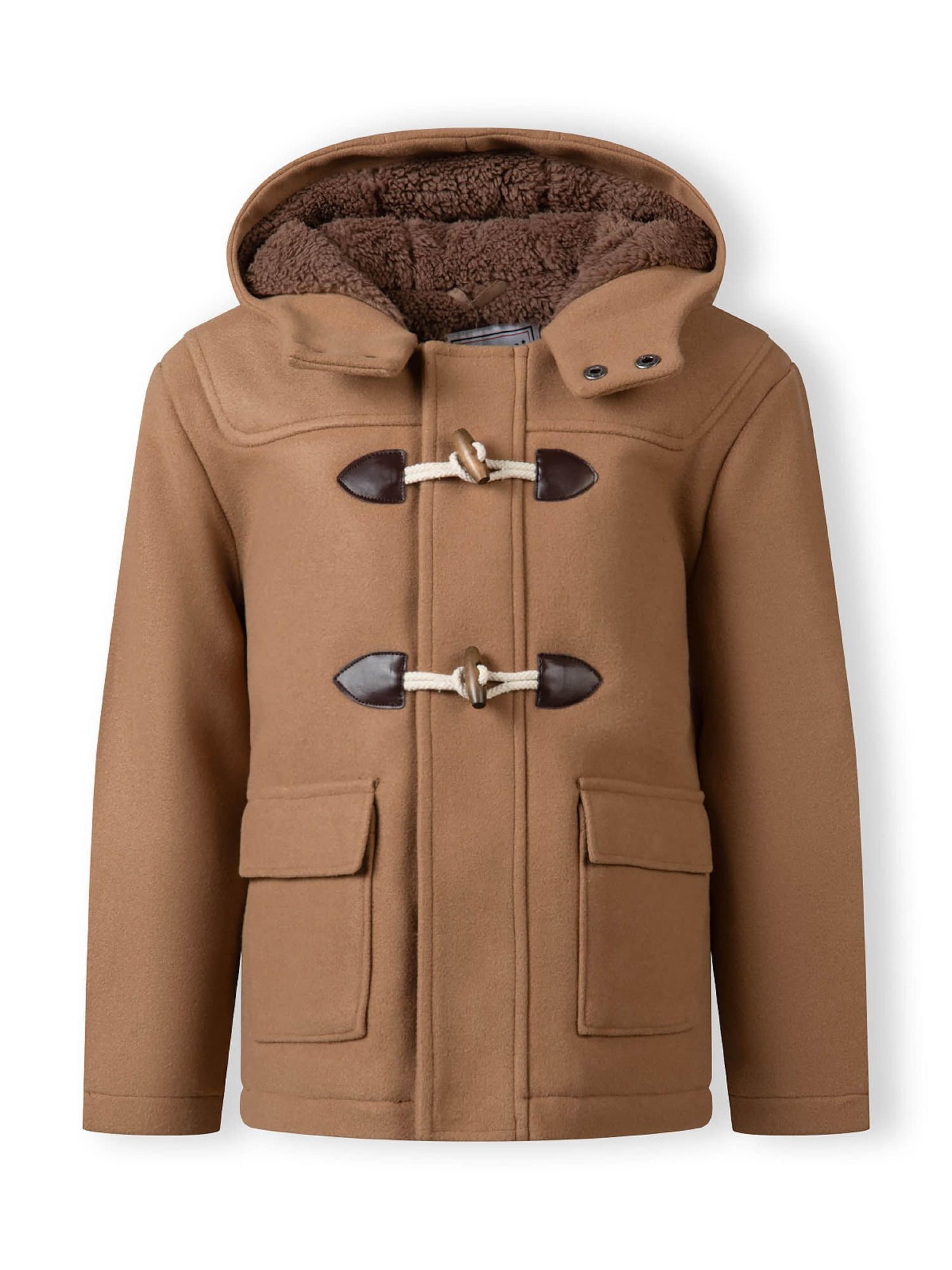 MINOTI Zimná bunda - Hnedá: predná strana