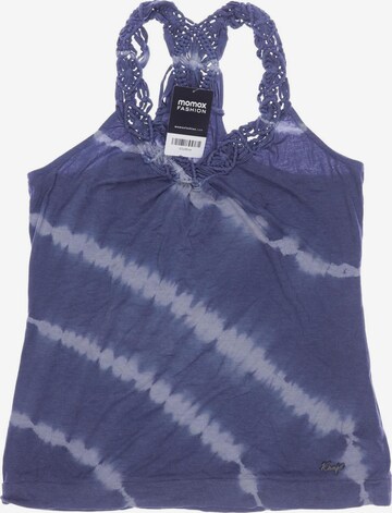 khujo Top & Shirt in L in Blue: front
