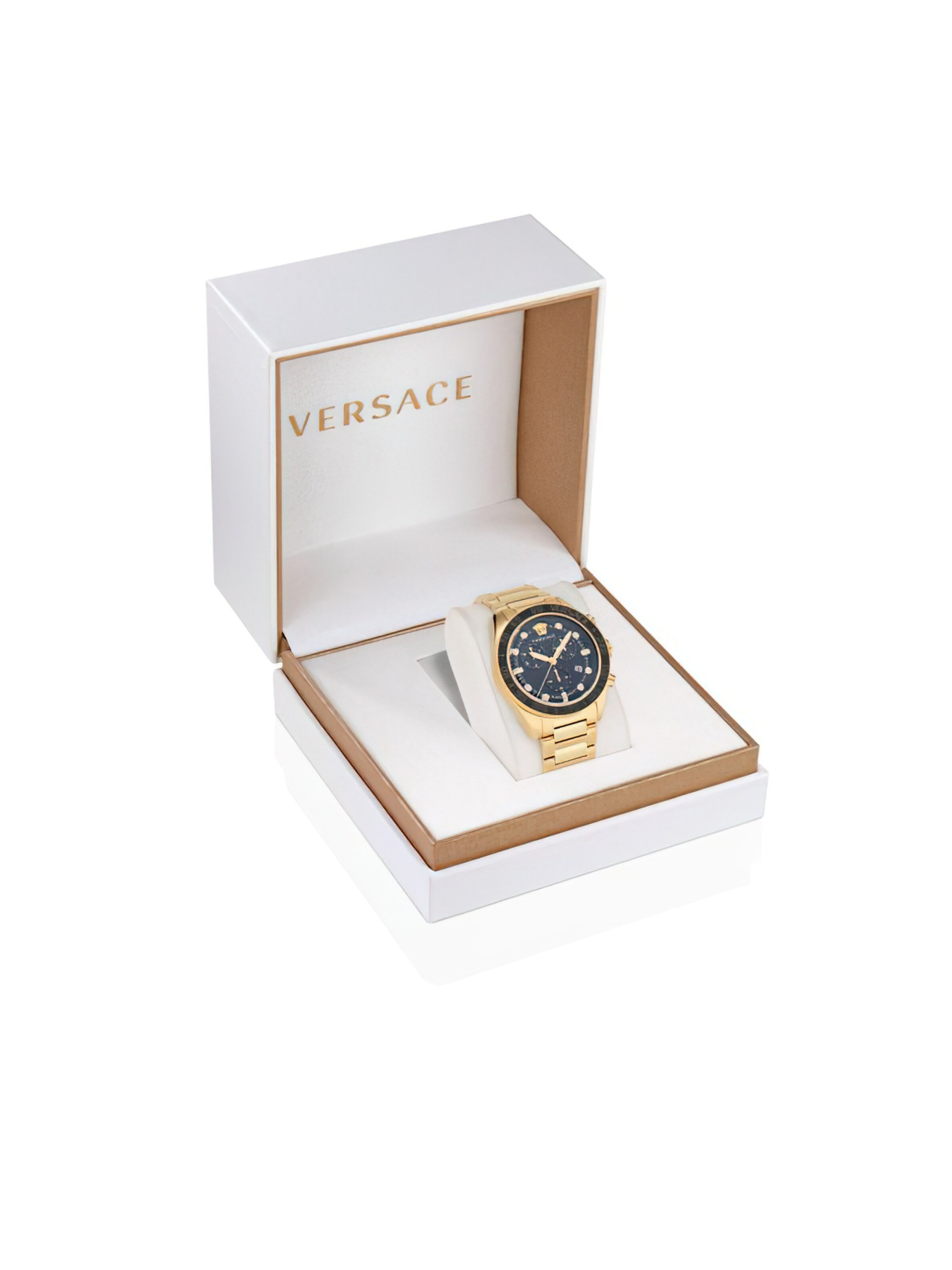 VERSACE Analoog horloge in Goud