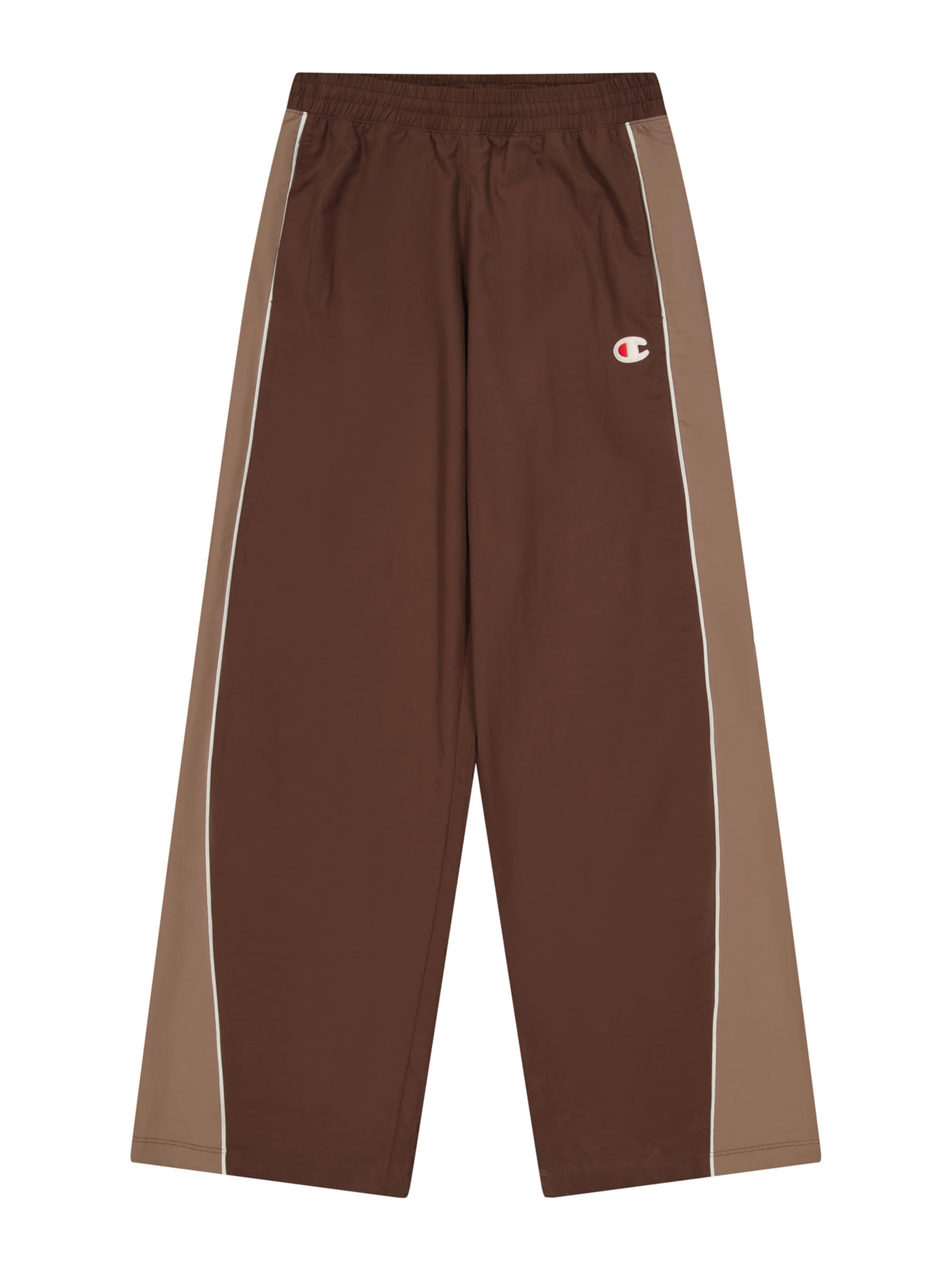 Champion Wide leg Παντελόνι σε καφέ: μπροστά