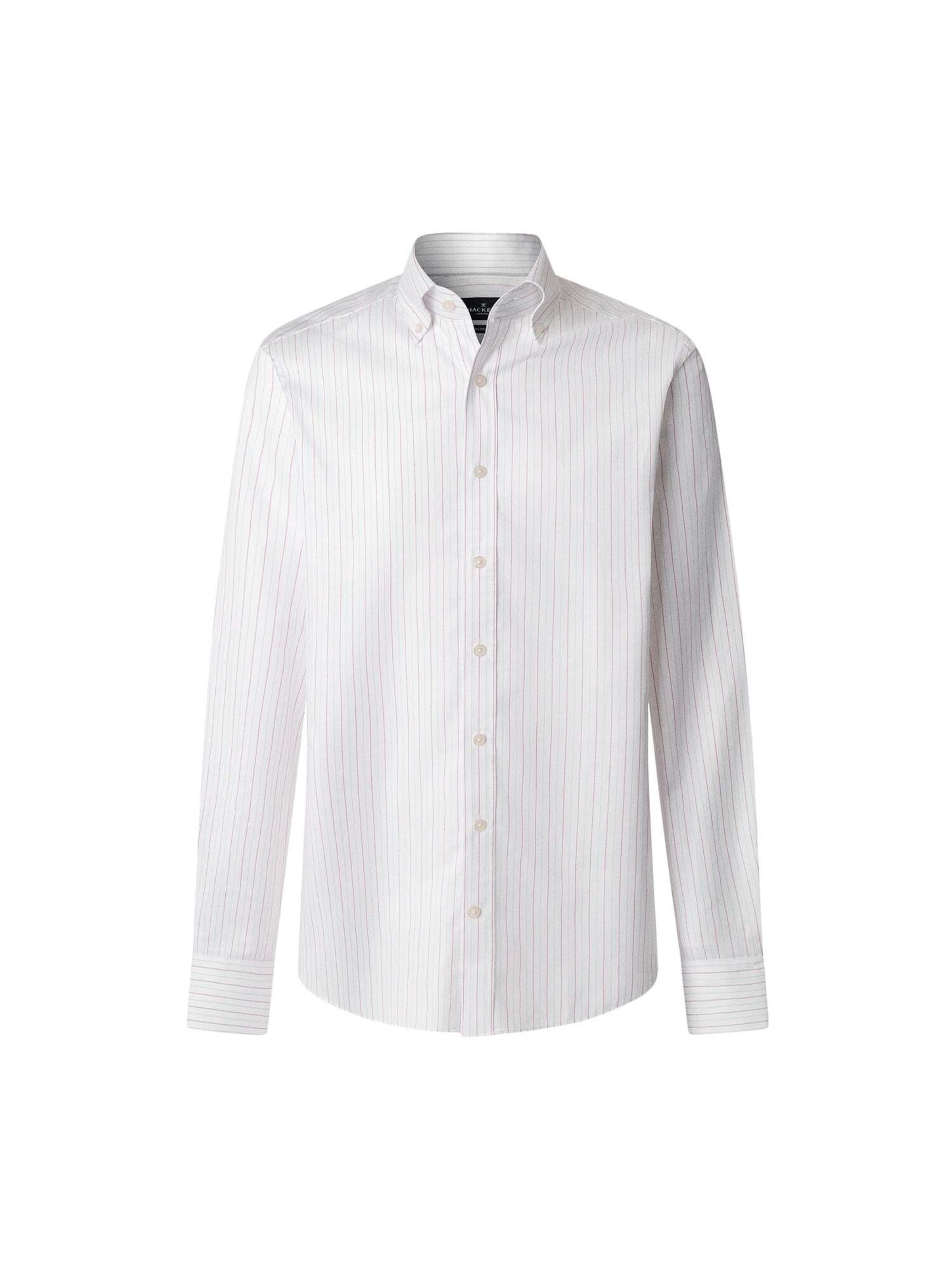 Coupe regular Chemise Hackett London en rouge : devant