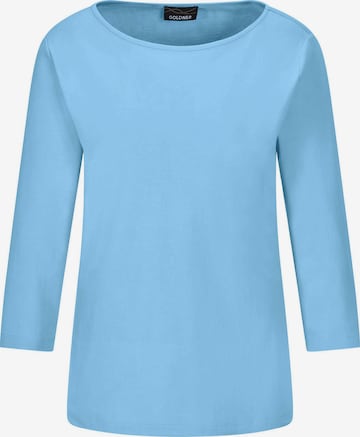 T-shirt Goldner en bleu : devant