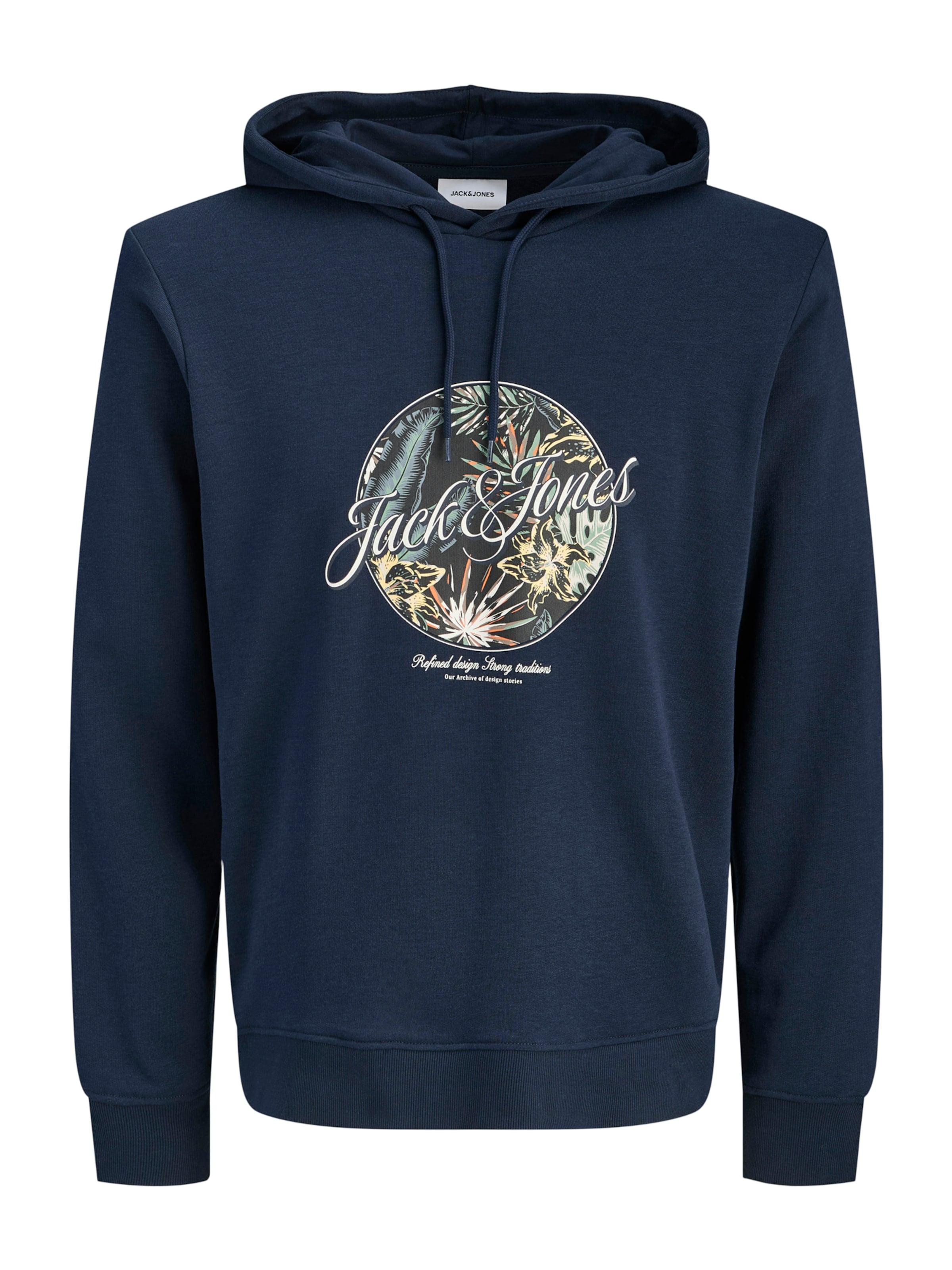 JACK & JONES Tréning póló 'JJHONOLULU' - kék: elől