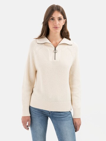 CAMEL ACTIVE Pullover in Beige: predná strana