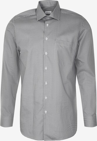 SEIDENSTICKER Comfort fit Business Shirt in Green: front