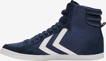 Sneaker înalt 'Slimmer Stadil' de la Hummel pe albastru