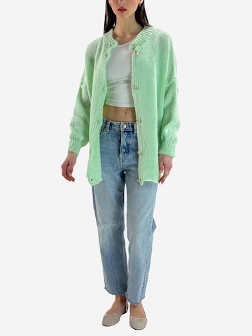 Elara Knit cardigan in Green