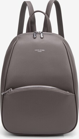 Zaino 'Zaino donna Oriana Nova pelle vegana PU' di David Jones in grigio: frontale