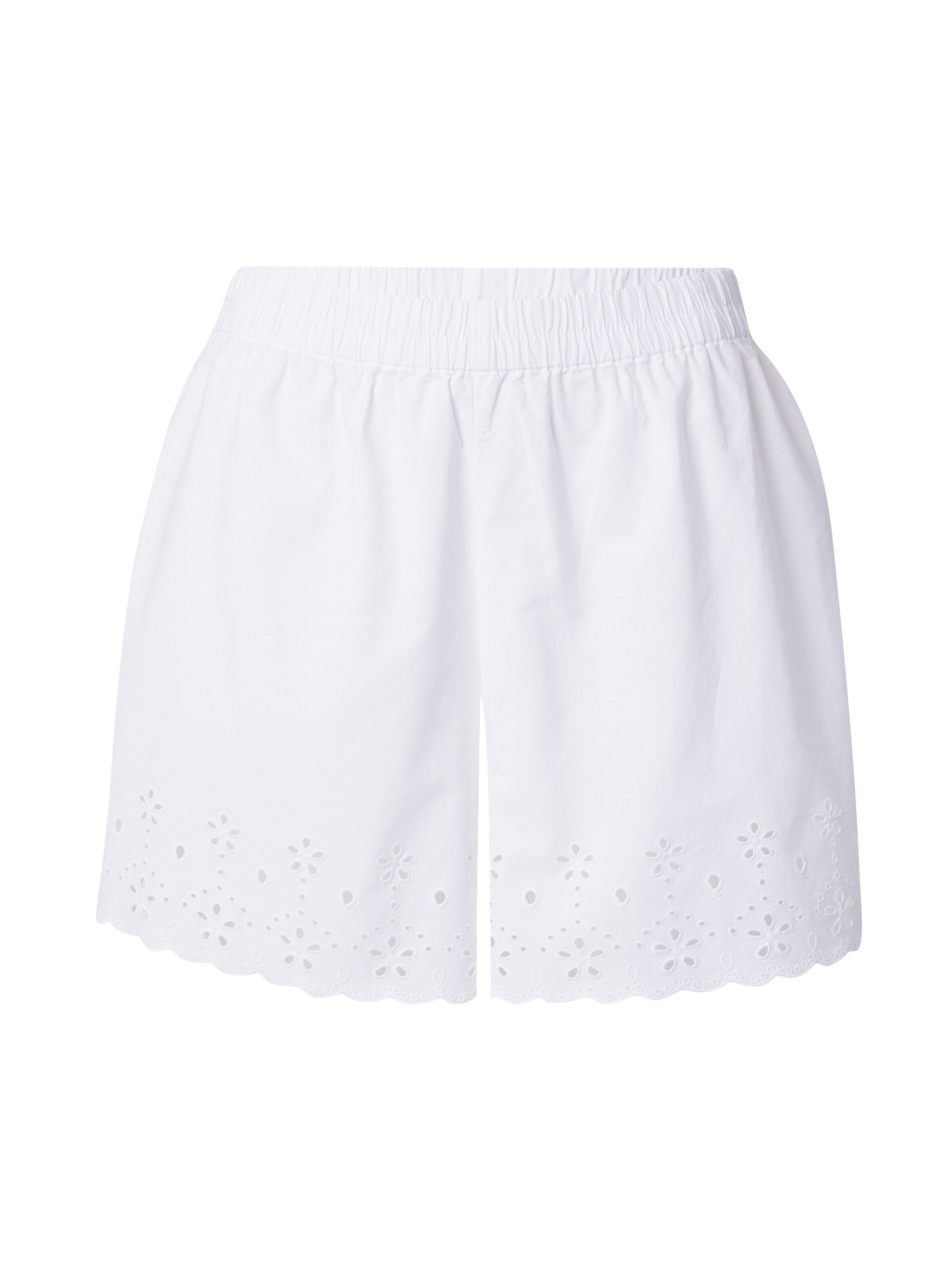 Largi Pantaloni 'ENBAIL' de la Envii pe alb: față