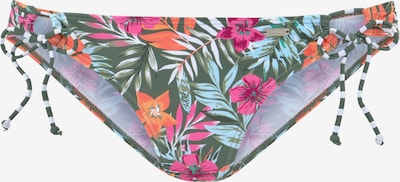 VENICE BEACH Bikini hlačke | zelena / oranžna / roza / bela barva, Prikaz izdelka