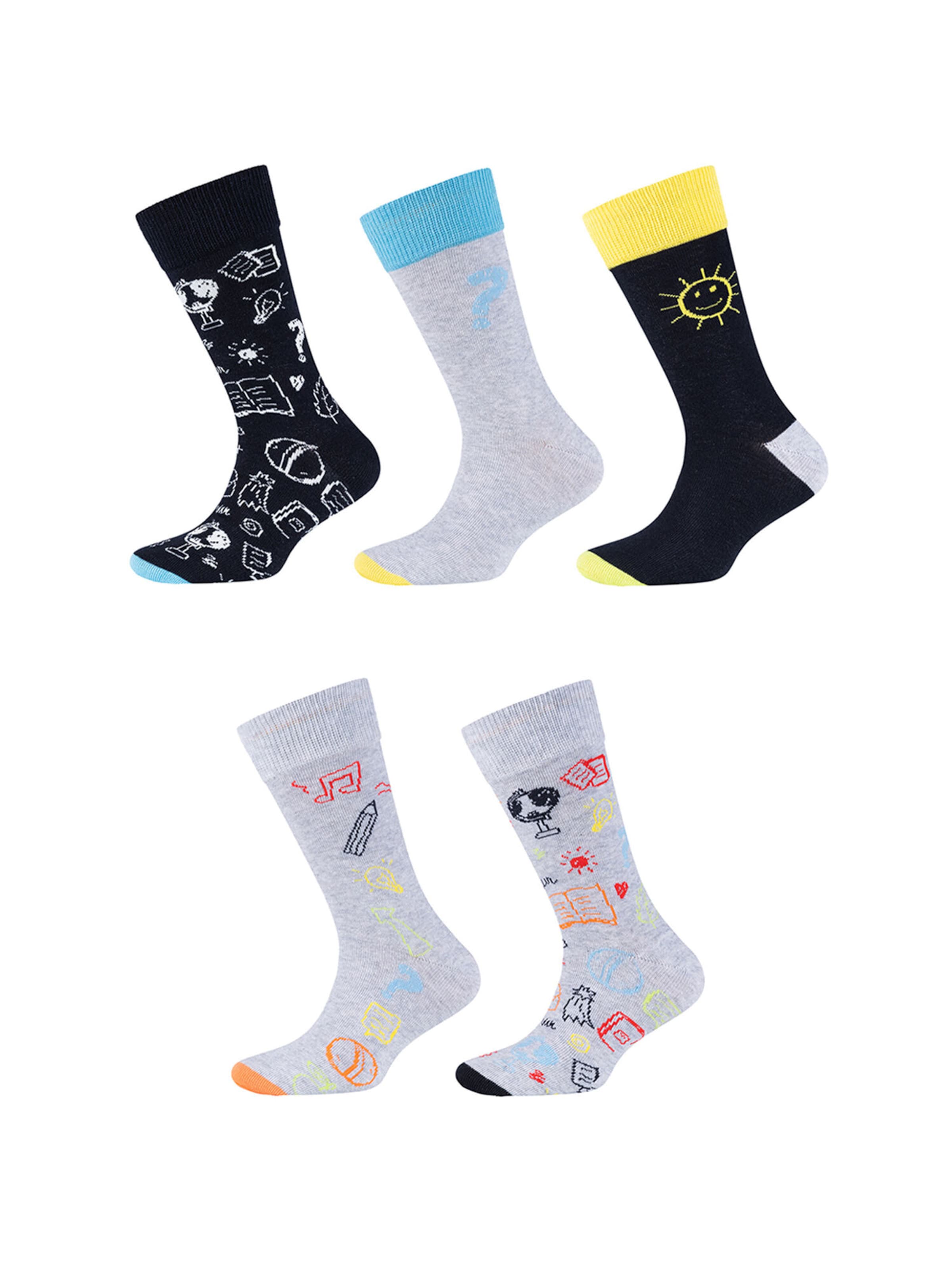 Chaussettes camano en mélange de couleurs : devant