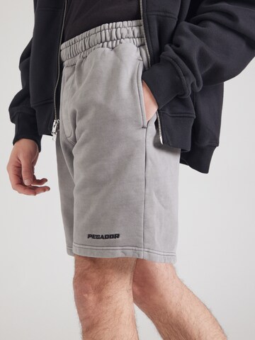 Loosefit Pantaloni di Pegador in grigio