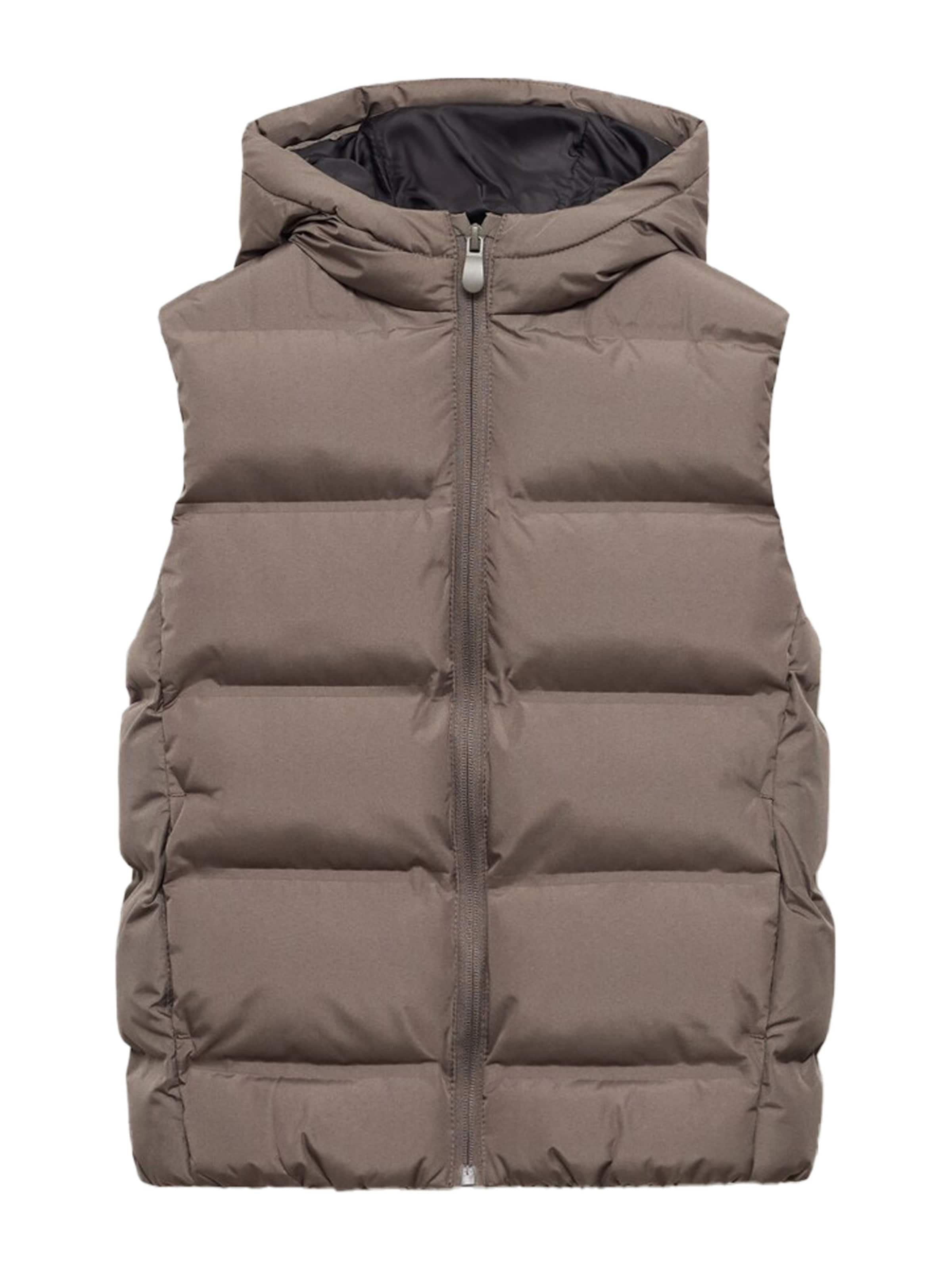 MANGO KIDS Vest i brun: forside