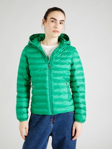 Veste mi-saison TOMMY HILFIGER en vert : devant