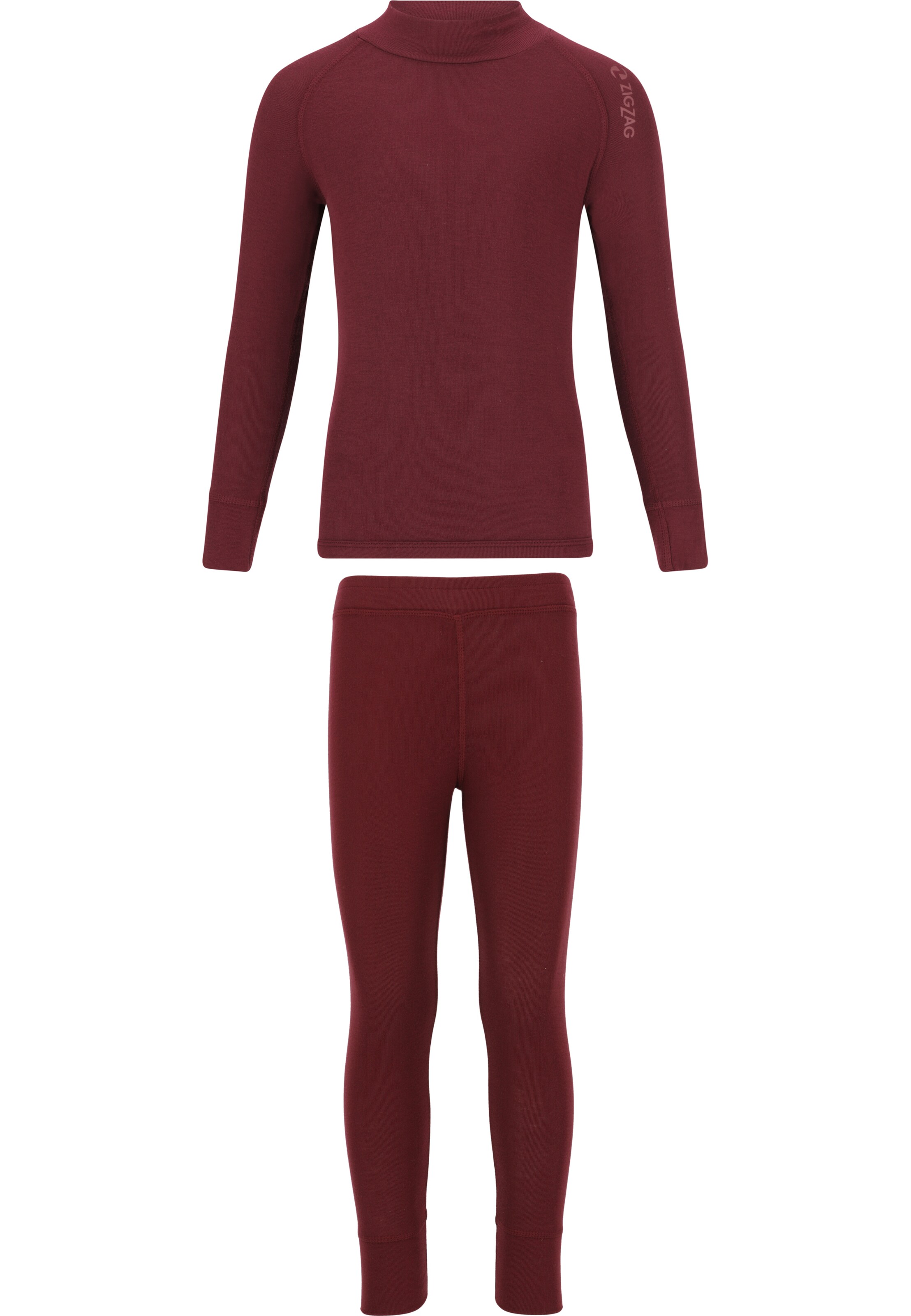 ZigZag Sportunterwäsche 'Panda' in Rot: Vorderseite