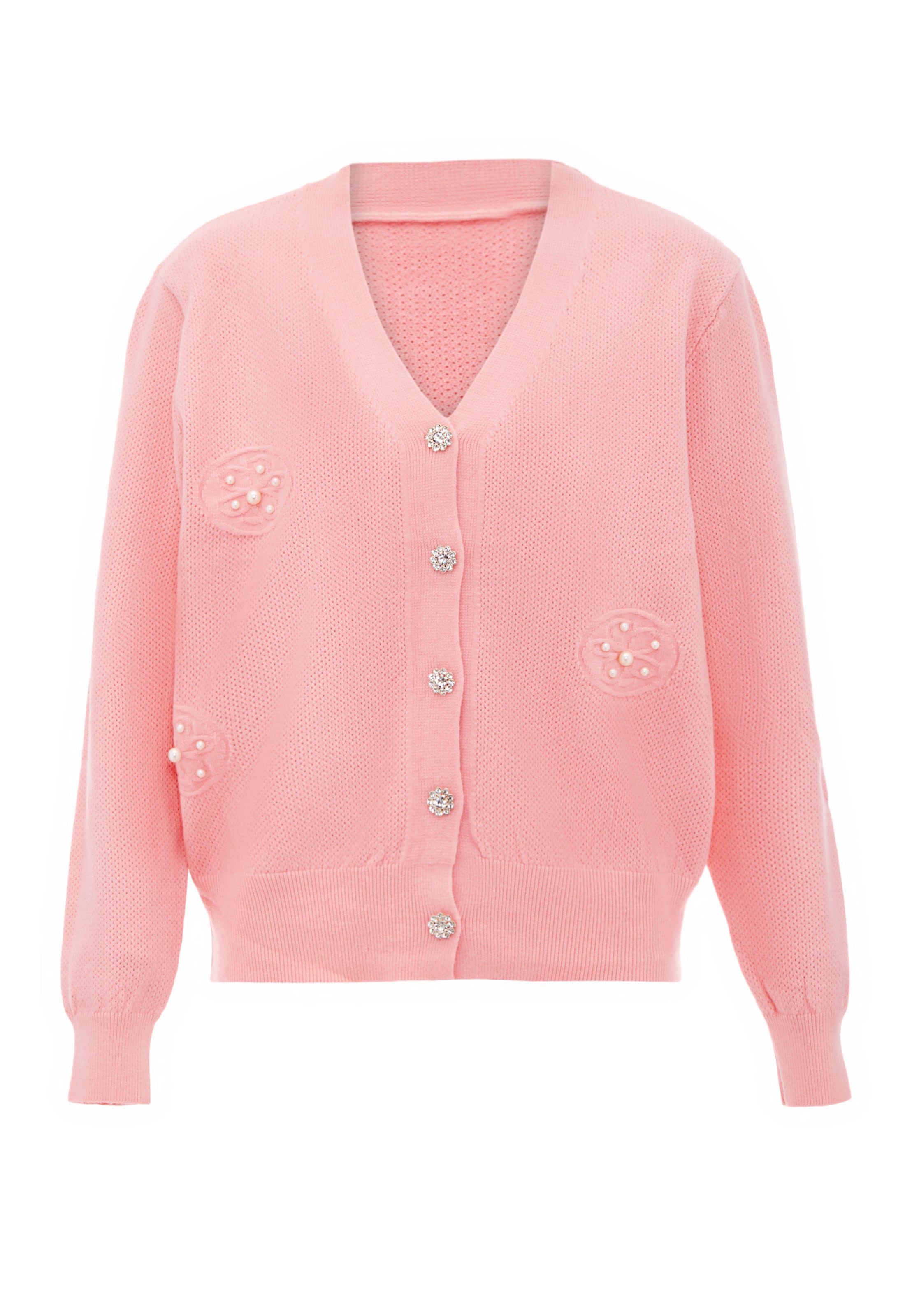 nascita - Casaco de malha em rosa: frente