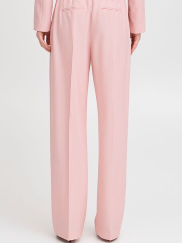 b.young Wide leg Chino ' BYDanta ' in Roze
