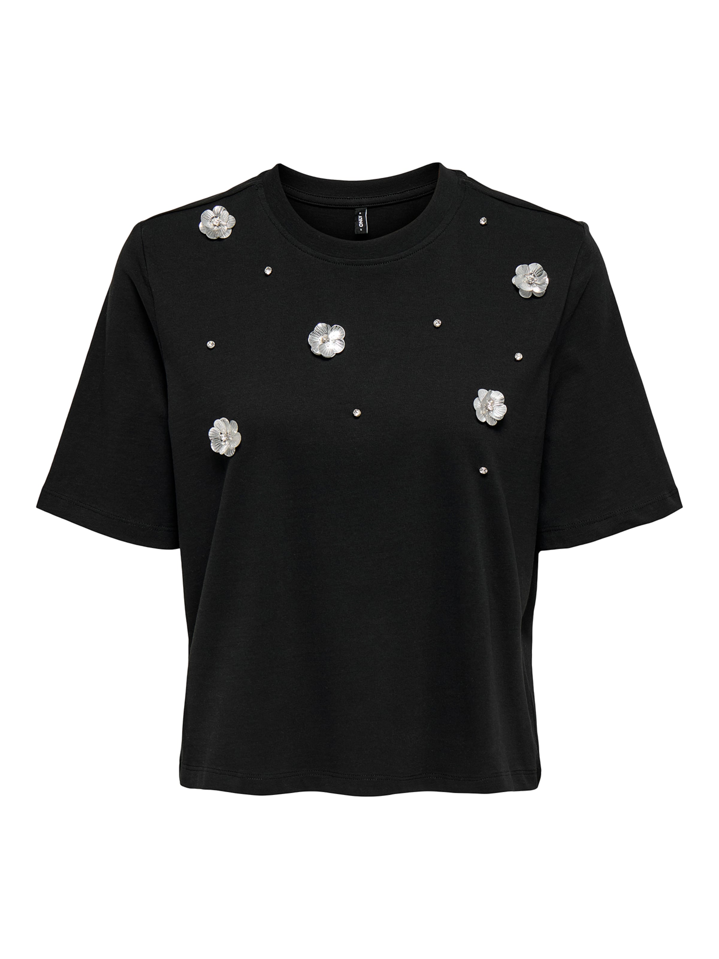 ONLY Shirt 'ONLSILVIA' in Black: front