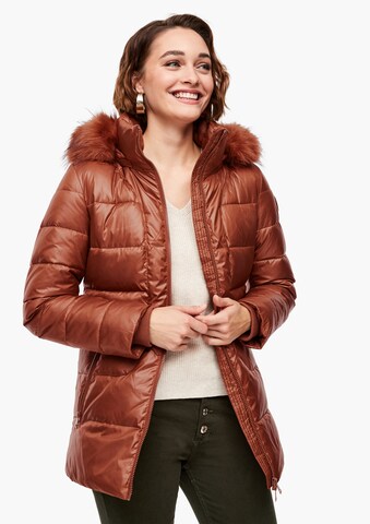 s.Oliver Jacke in Braun: predná strana