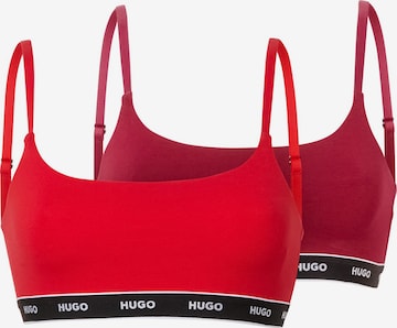 HUGO - Sujetador en rojo: frente