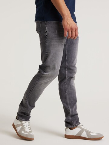 CHASIN' Slimfit Jeans ' Crown James ' in Grijs