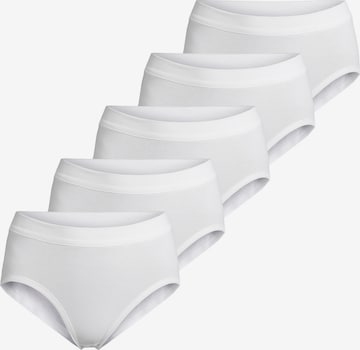 ESGE Slip 'Basic - Feinripp' in Weiß: Vorderseite