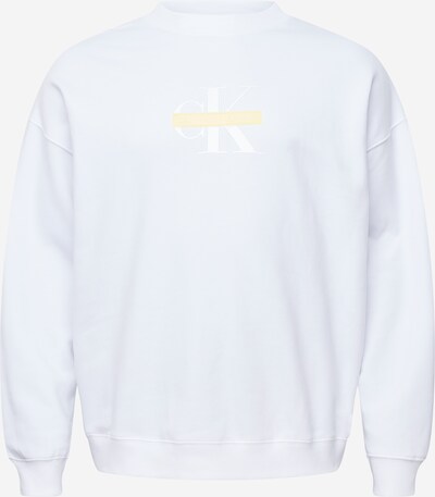 Calvin Klein Jeans Bluzka sportowa w kolorze pastelowo-żółty / różowy pudrowy / offwhitem, Podgląd produktu