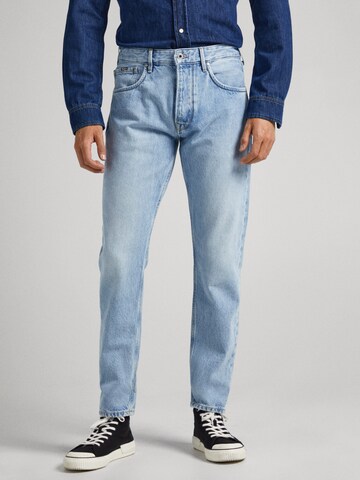 Pepe Jeans Tapered Jeans in Blue: front