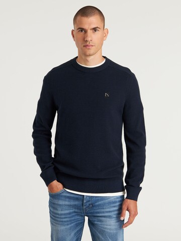 Pull-over 'Basal Mixed' CHASIN' en bleu : devant