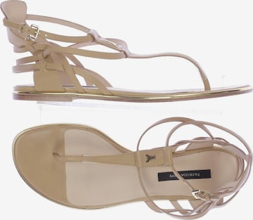 PATRIZIA PEPE Sandals & High-Heeled Sandals in 39 in Beige: front