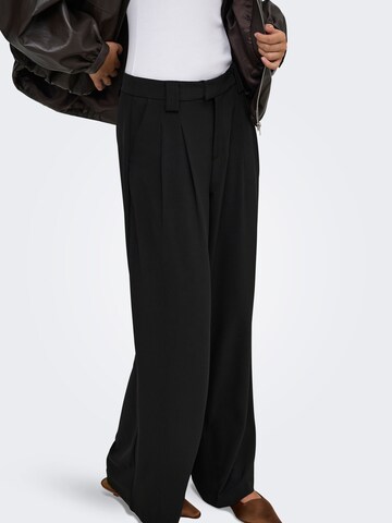 ONLY - Pierna ancha Pantalón 'SVEA' en negro