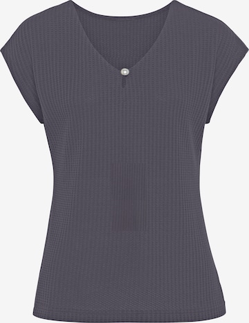 LASCANA Shirt in Grau